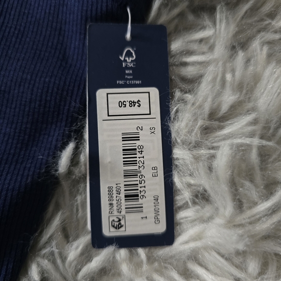 NWT GAP Body Cotton Ribbed Bodysuit - Size XS - Picture 4 of 4